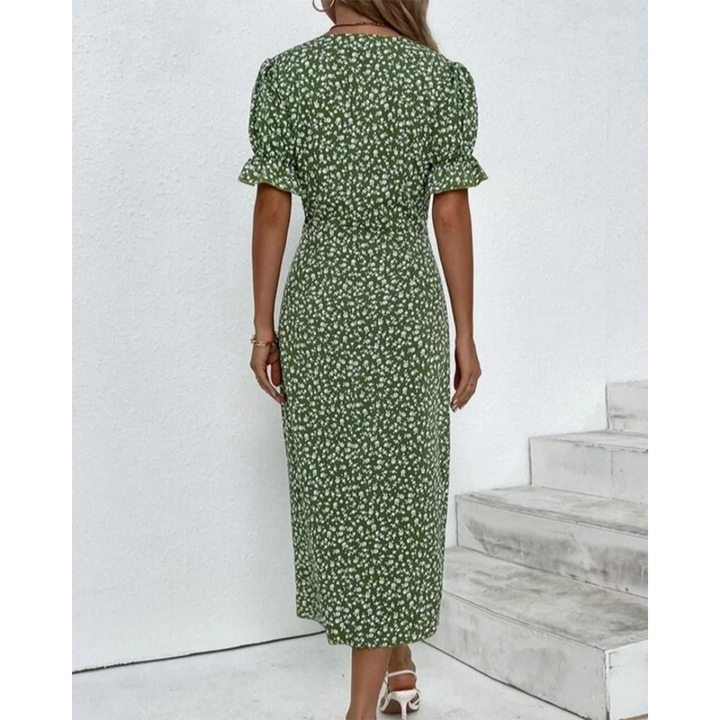 Maribel™ | Elegant Wrap Midi Dress