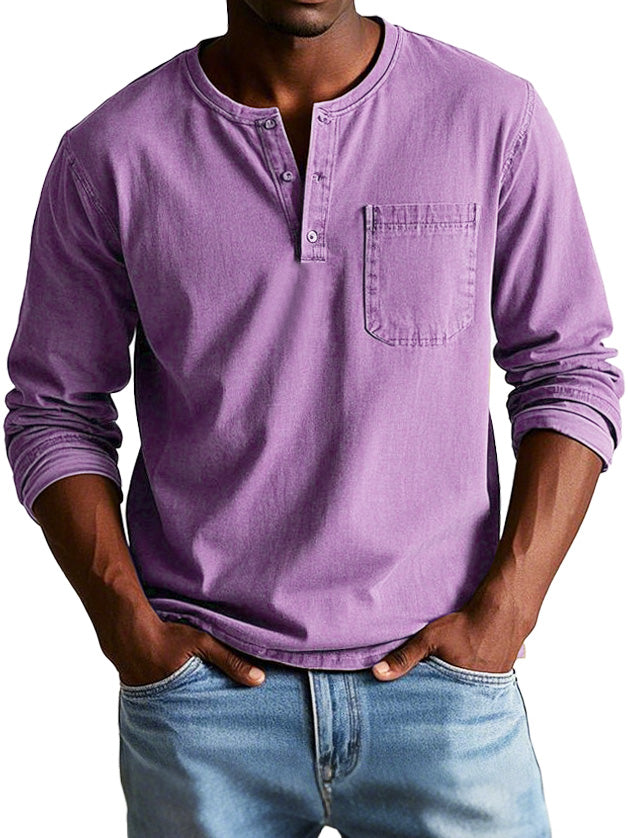 The Ellis™ Vintage Henley Shirt