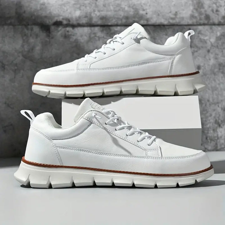 StrideCore™ Leather Comfort Sneakers