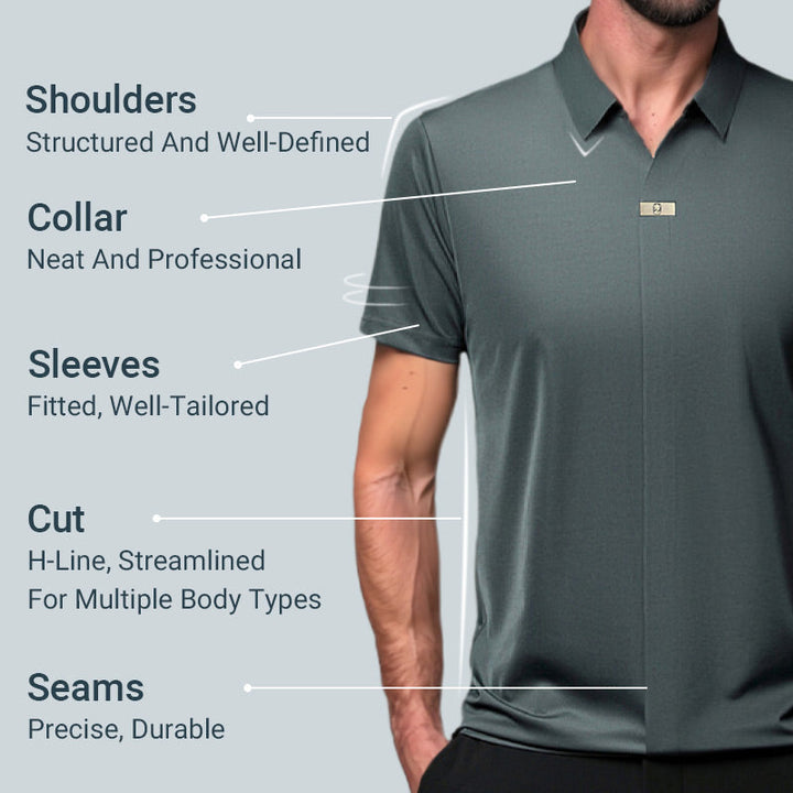 Aurelian™ | Premium Stretch Polo