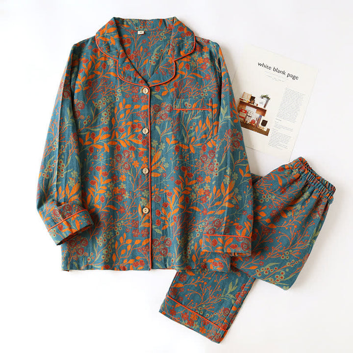 LunaBloom™ | Vintage Floral Pajama Set