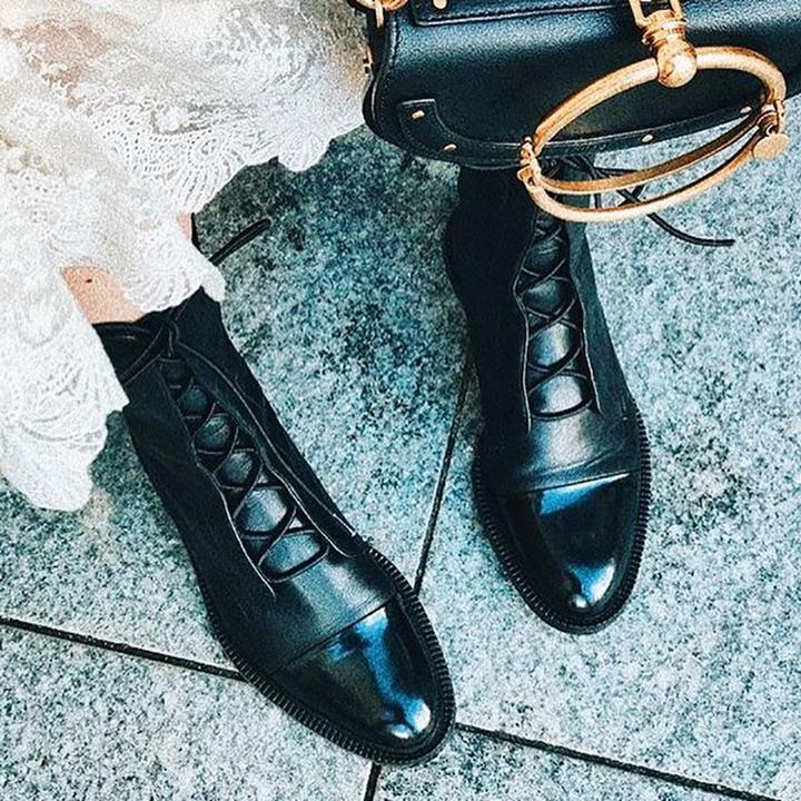 Valéria™ Luxe Lace-Up Boots