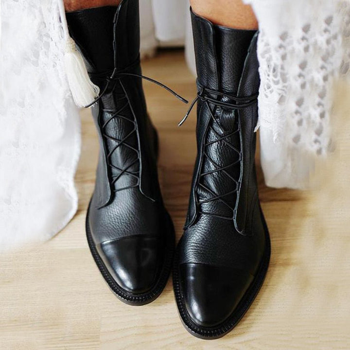 Valéria™ Luxe Lace-Up Boots