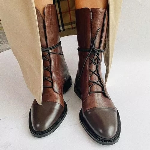 Valéria™ Luxe Lace-Up Boots