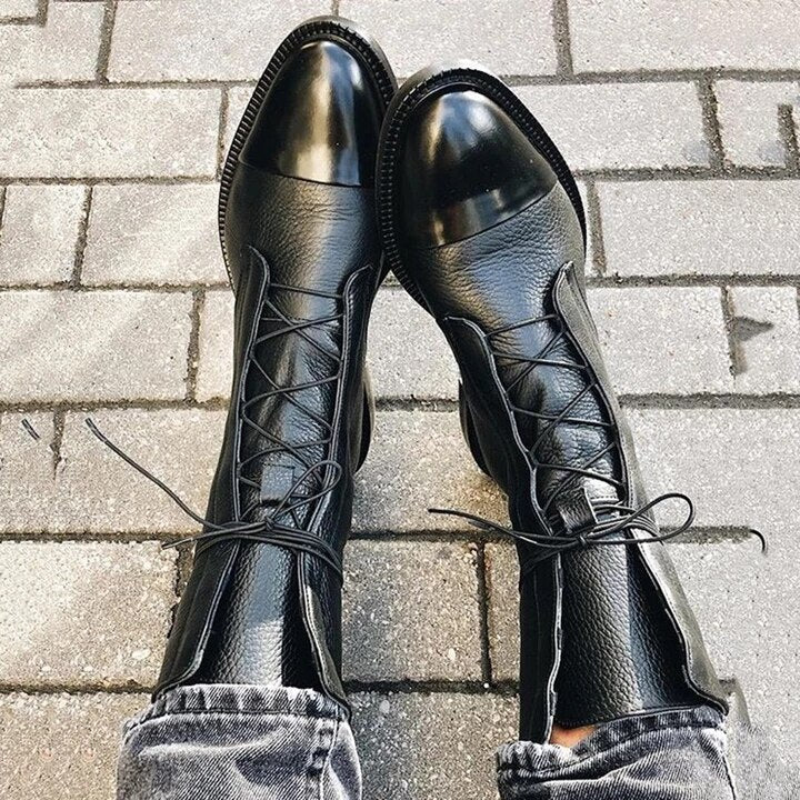 Valéria™ Luxe Lace-Up Boots