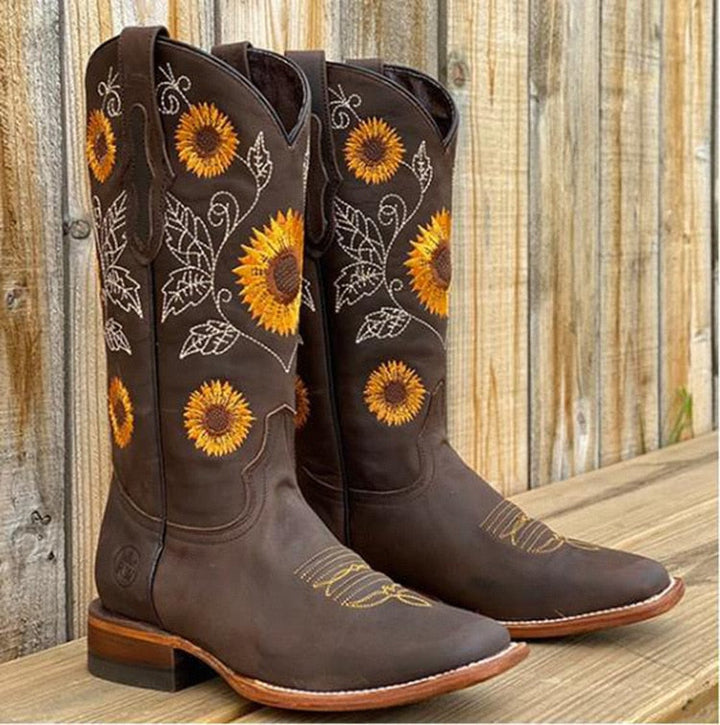 Sunbloom Western Boots