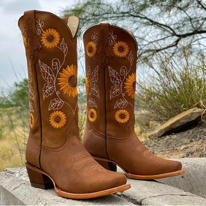 Sunbloom Western Boots