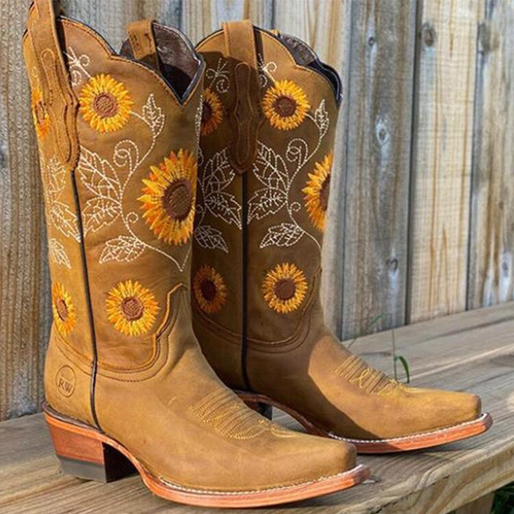 Sunbloom Western Boots