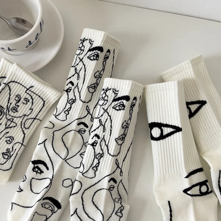 ArtSole™ Abstract Line Socks
