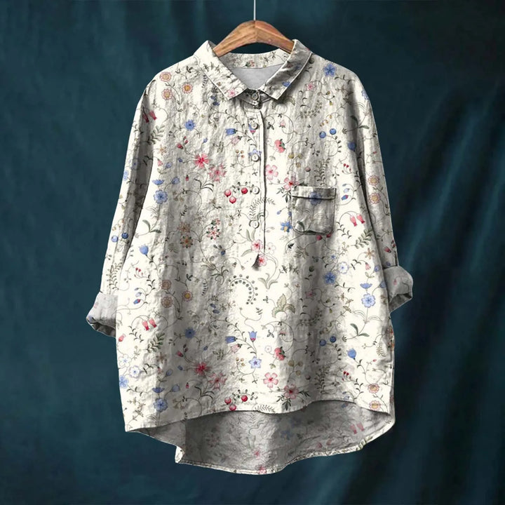 Eloise™ | Elegant Women's Floral Shirt