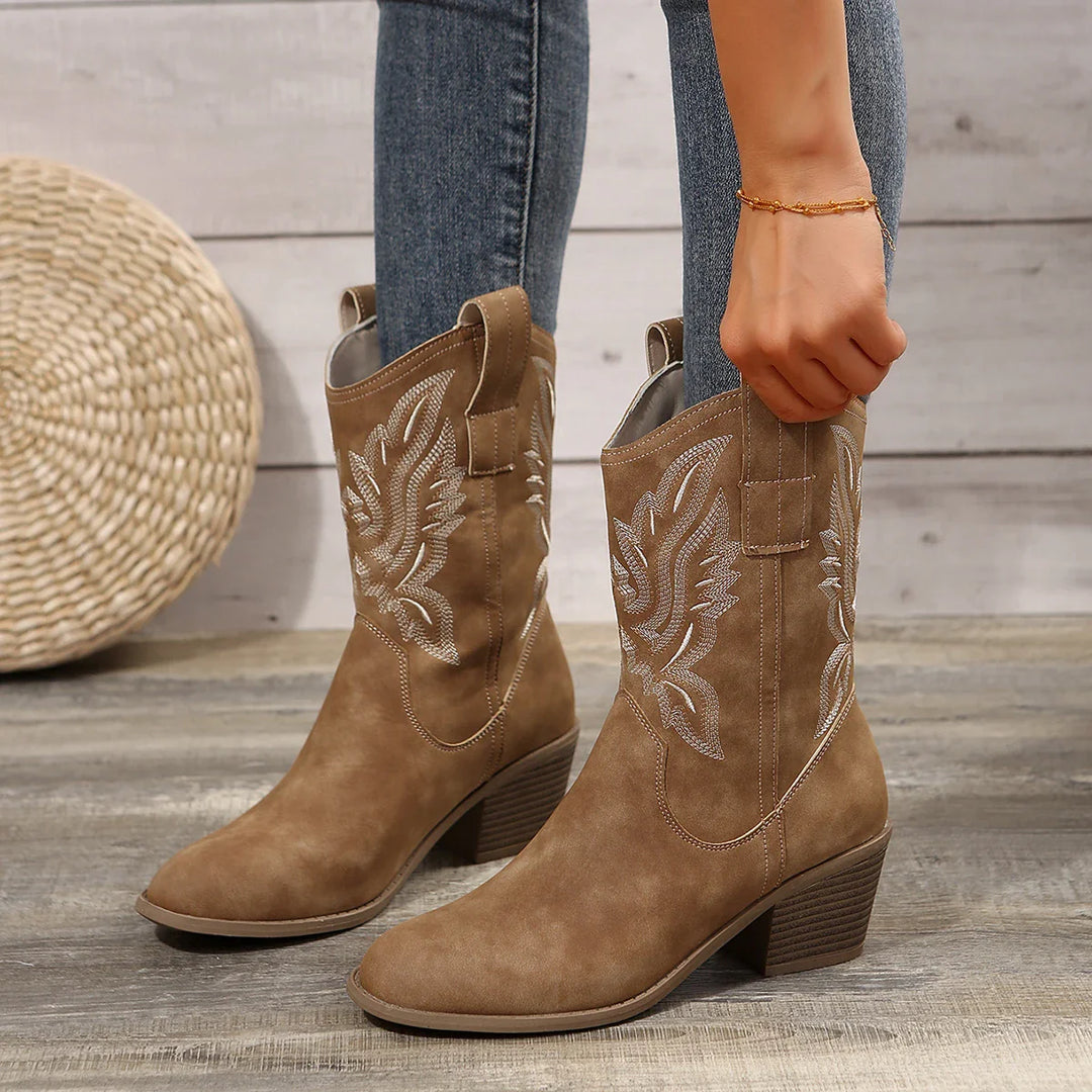 Sierra™ Western Boho Boots