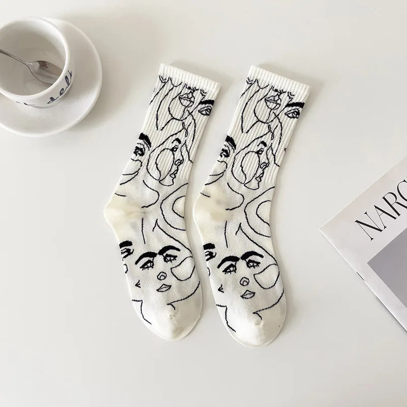 ArtSole™ Abstract Line Socks