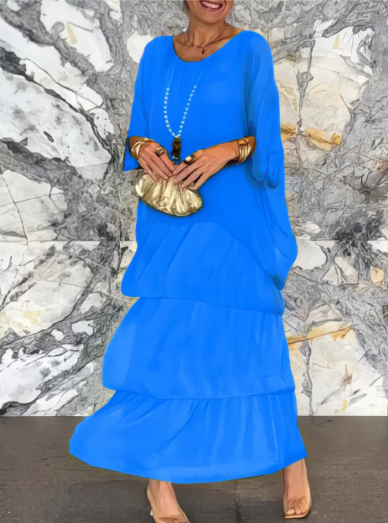 Seraphina™ | Effortless Layered Maxi Dress