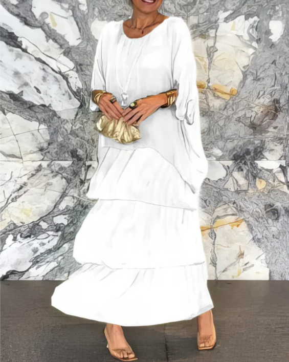 Seraphina™ | Effortless Layered Maxi Dress