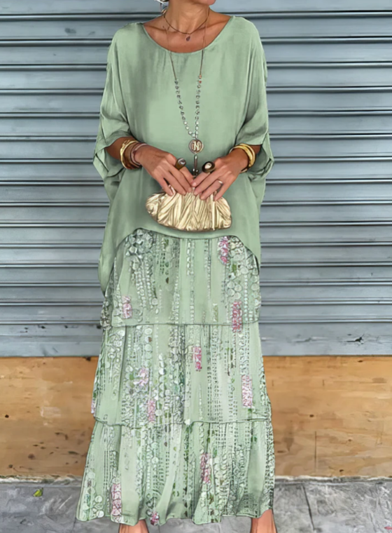 Seraphina™ | Effortless Layered Maxi Dress