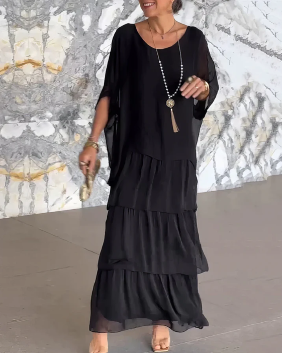 Seraphina™ | Effortless Layered Maxi Dress