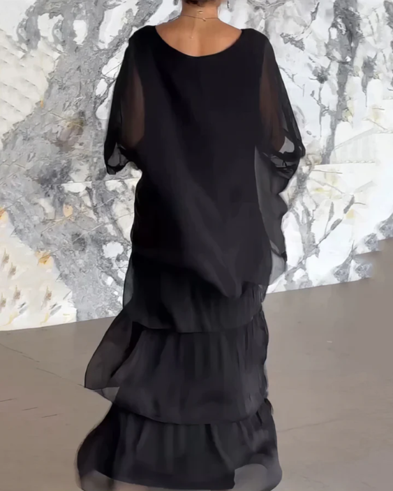 Seraphina™ | Effortless Layered Maxi Dress