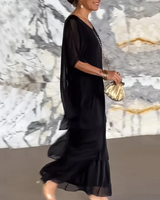 Seraphina™ | Effortless Layered Maxi Dress