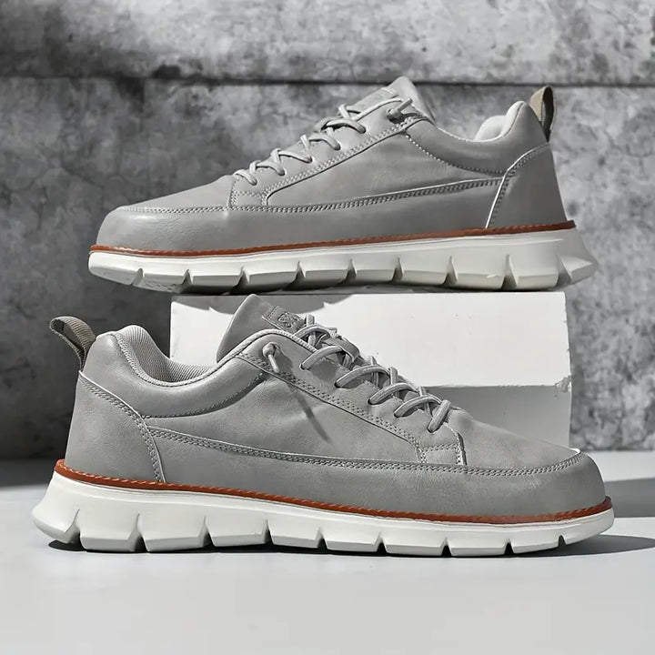 StrideCore™ Leather Comfort Sneakers