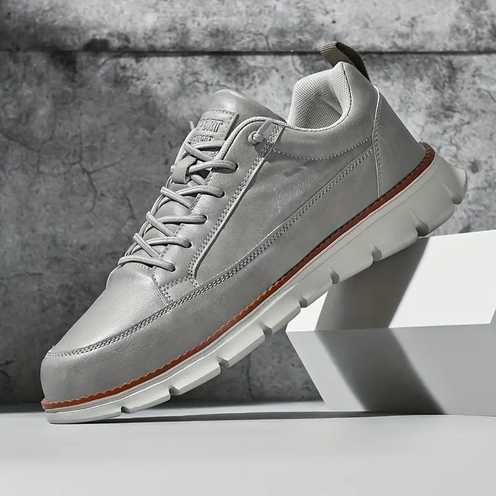 StrideCore™ Leather Comfort Sneakers