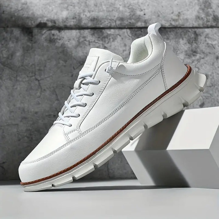 StrideCore™ Leather Comfort Sneakers