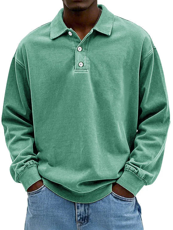 William™ Vintage Long-Sleeve Polo